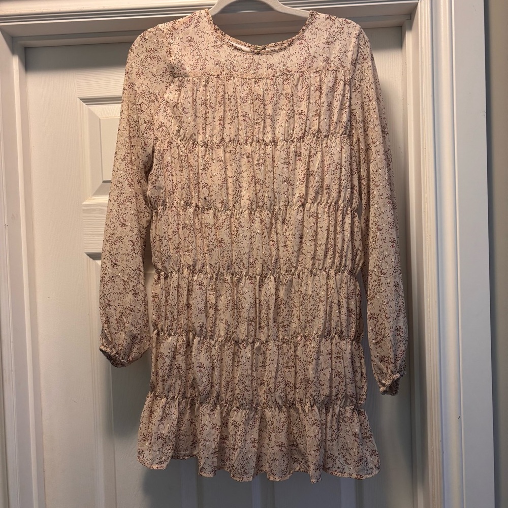 Floral Long Sleeve Dress